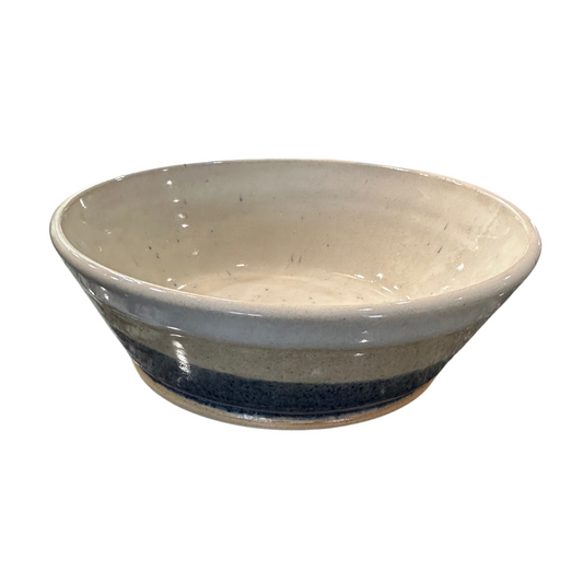 White and Blue Bowl